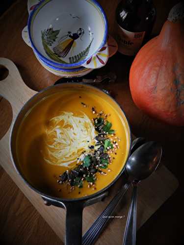 Soupe de potimarron à la bière