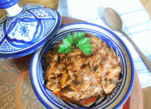 Tajine de veau et aubergine