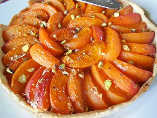 Tarte fine aux abricots