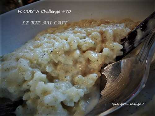 FOODISTA Challenge #70, le thème
