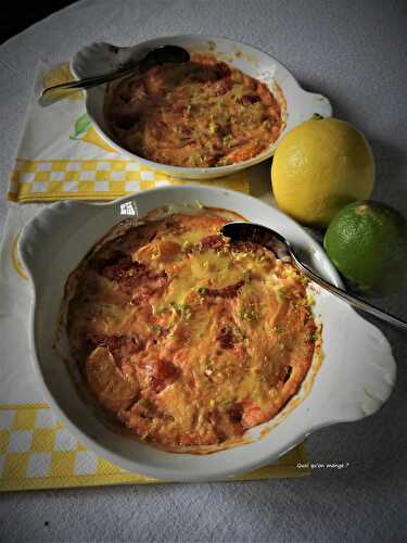 Gratin d’agrumes facile et rapide