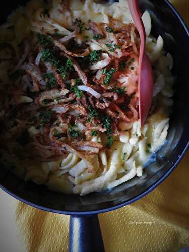 Käsespätzle ou Spätzle au fromage