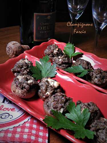 Champignons de Paris farcis