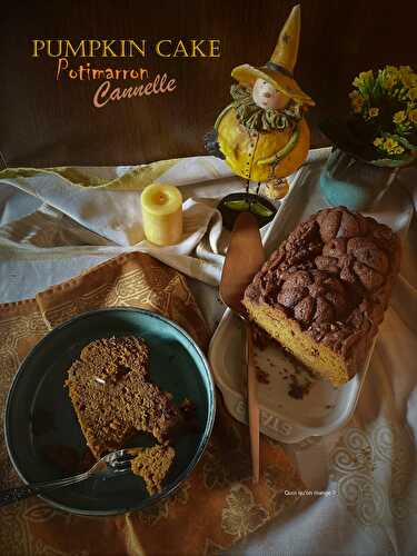 Pumpkin Cake, gâteau de potimarron à la cannelle