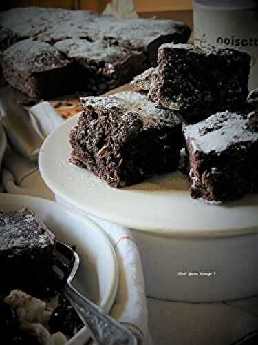 Brownies mix de fruits secs, saveur bière brune