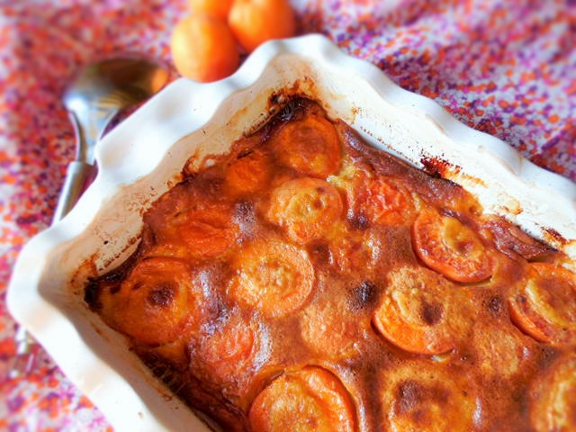 Clafoutis aux abricots