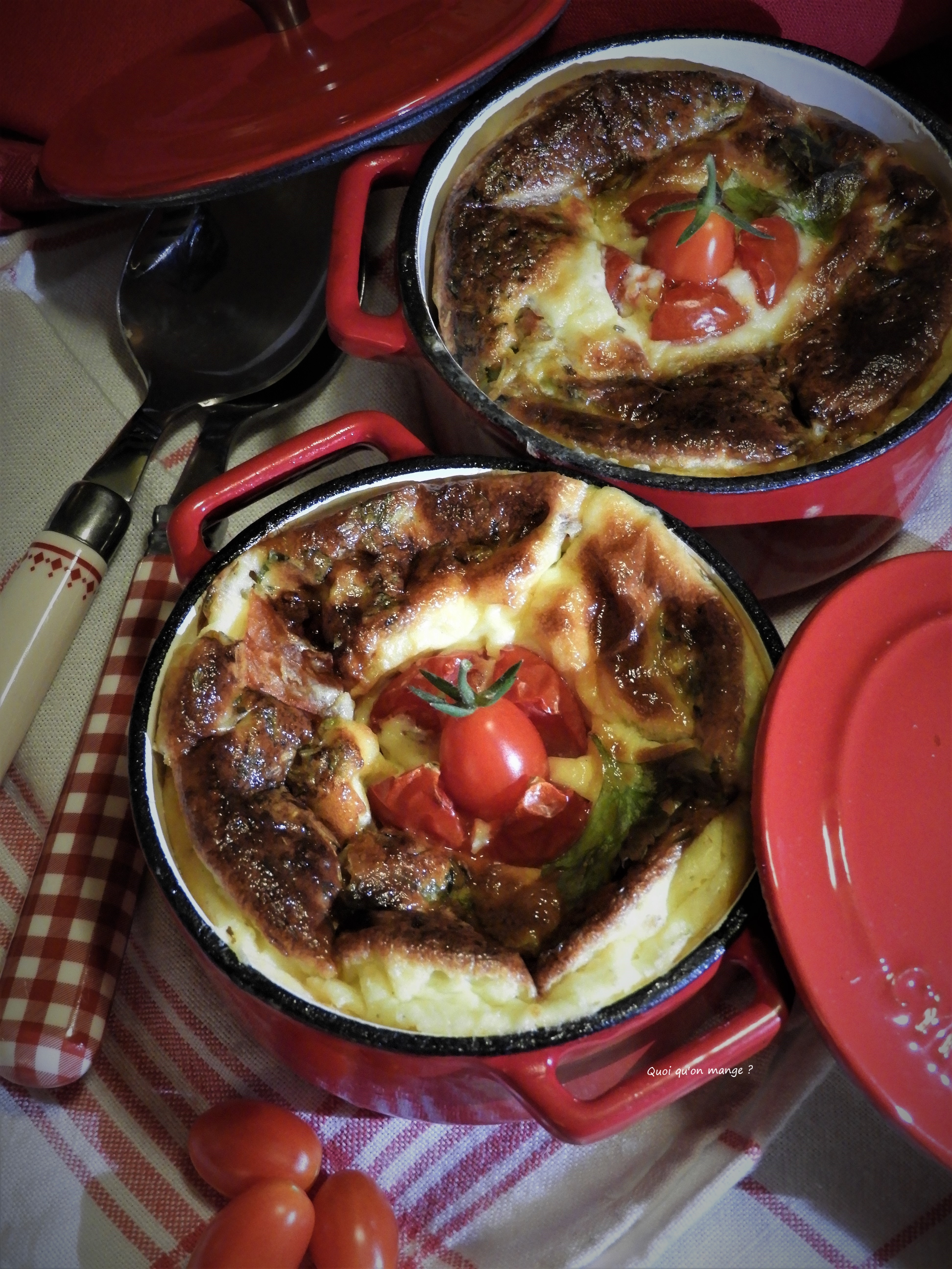 Clafoutis aux tomates