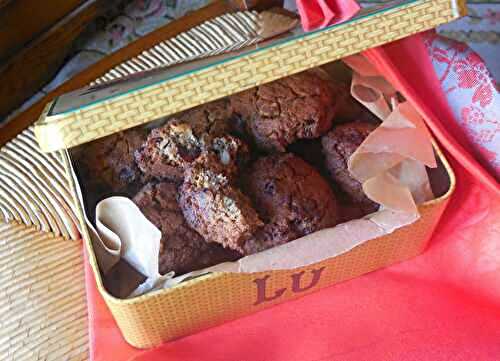 Cookies au sarrasin, cranberries et pistaches