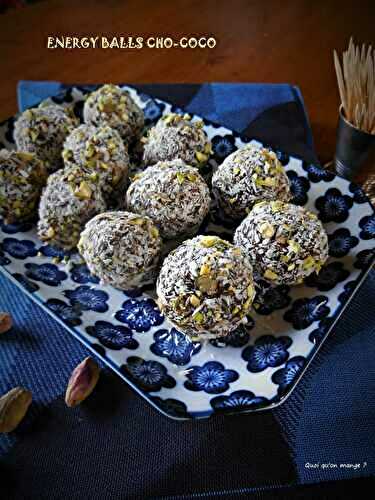 Energy balls cho-coco