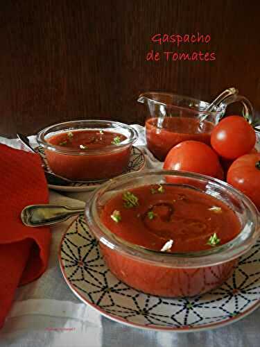 Gaspacho de tomates de Hugo Roellinger