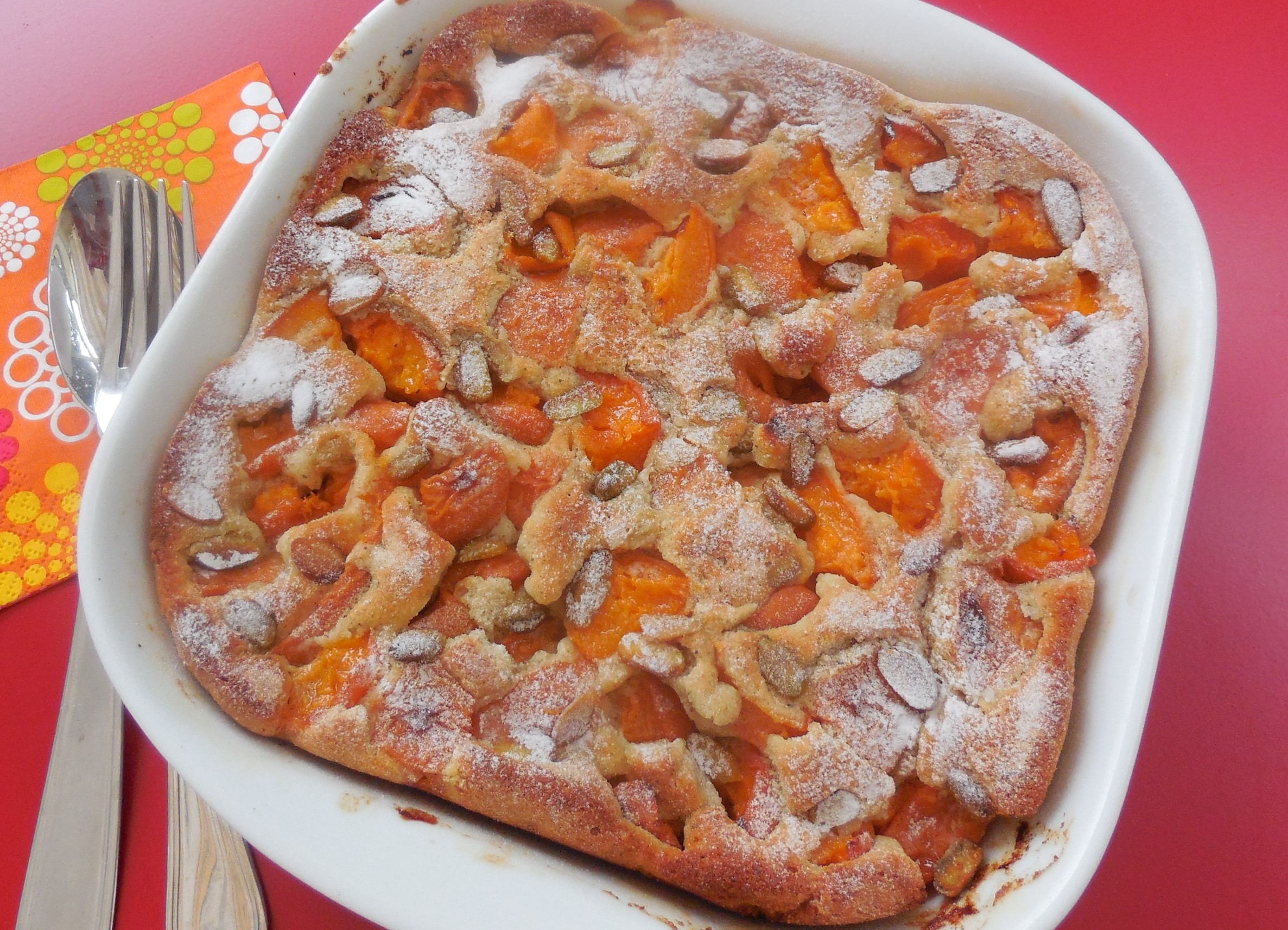 Gâteau aux abricots, vite fait bien fait