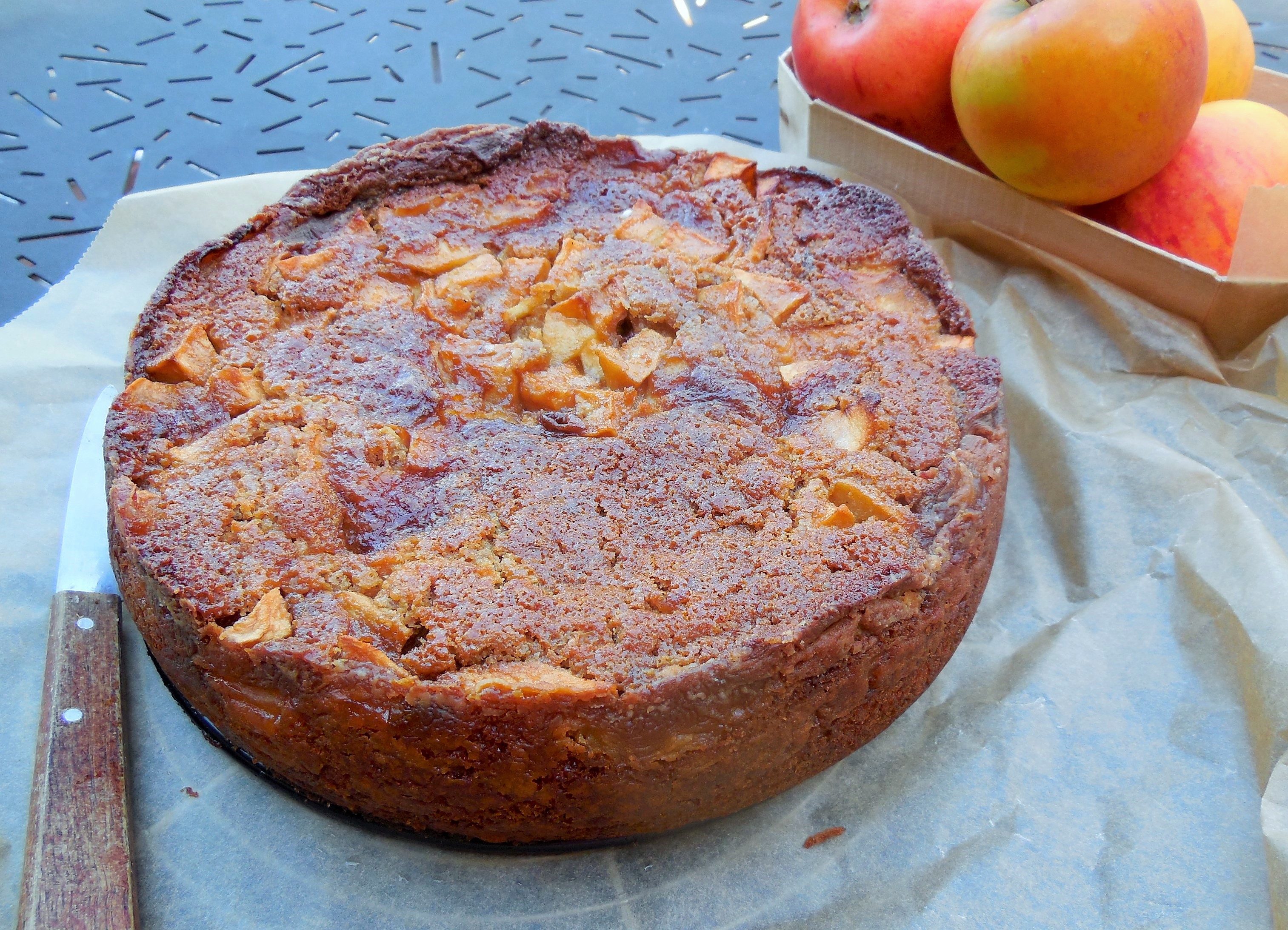 Gâteau aux pommes (du jardin)