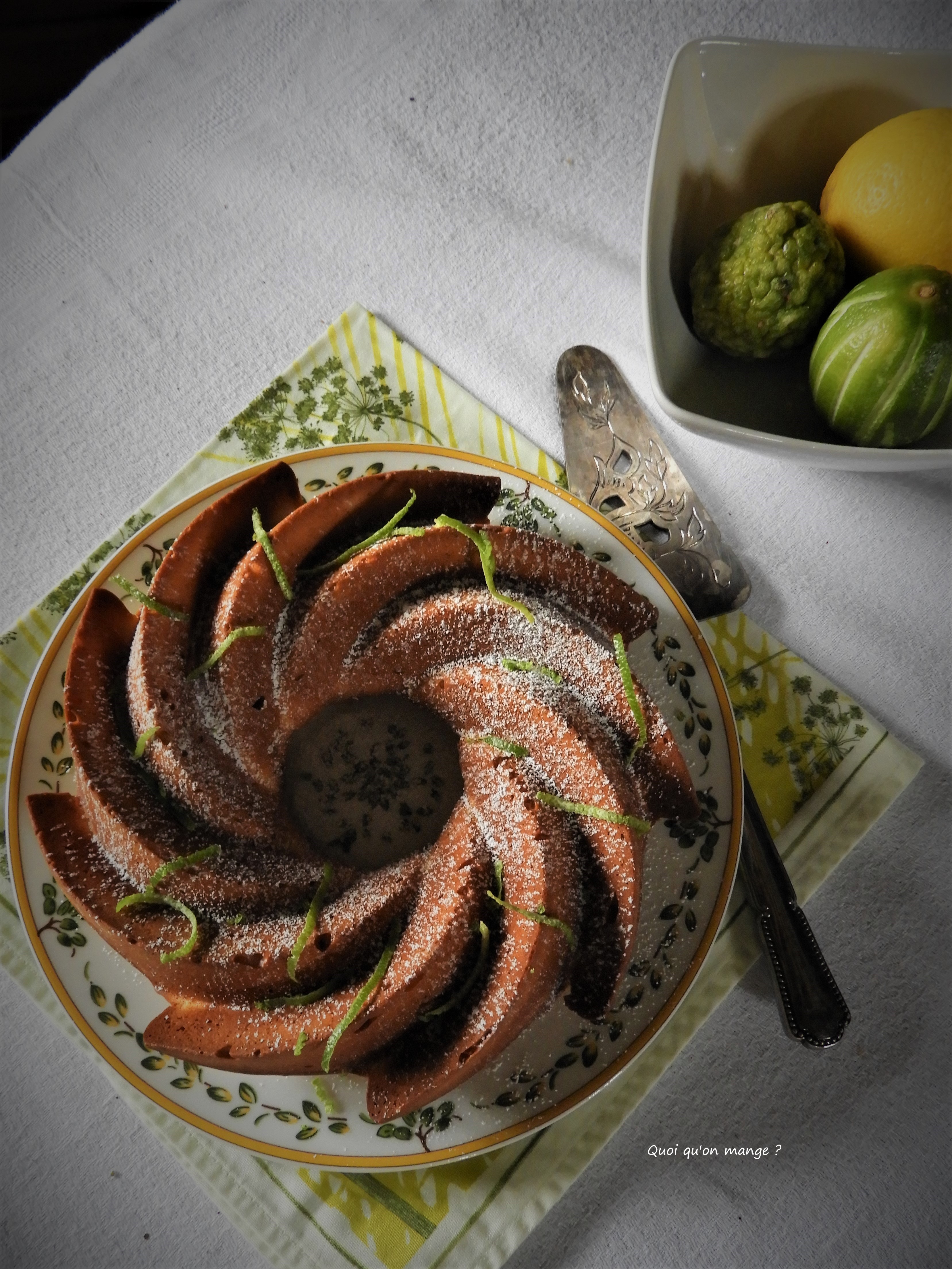 Gâteau citronné à la ricotta