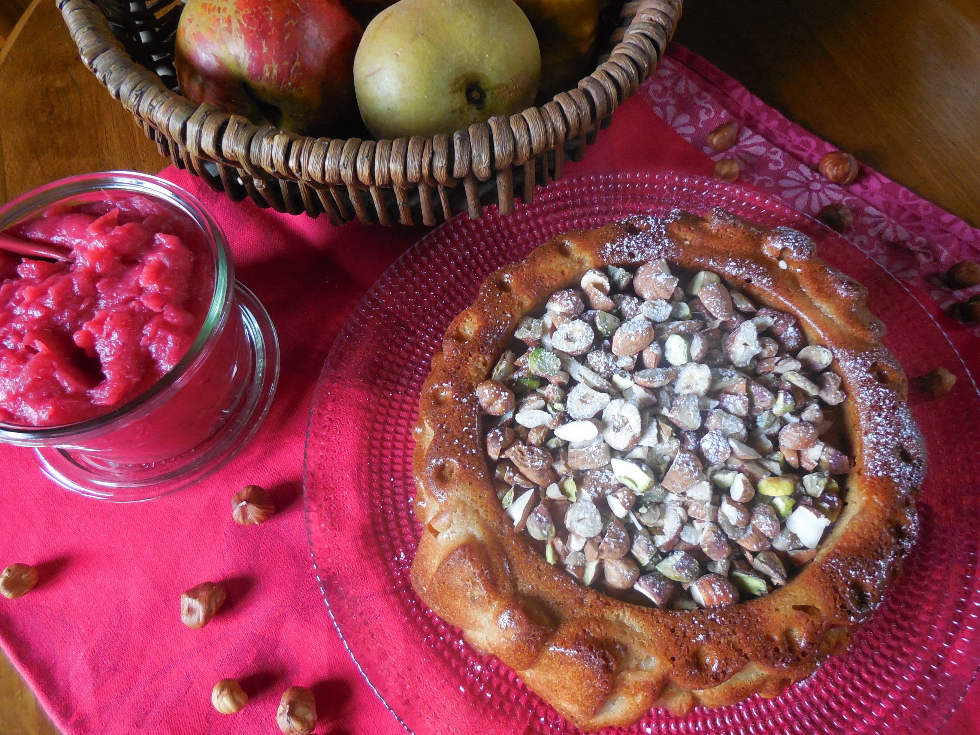 Gâteau de sarrasin aux pommes