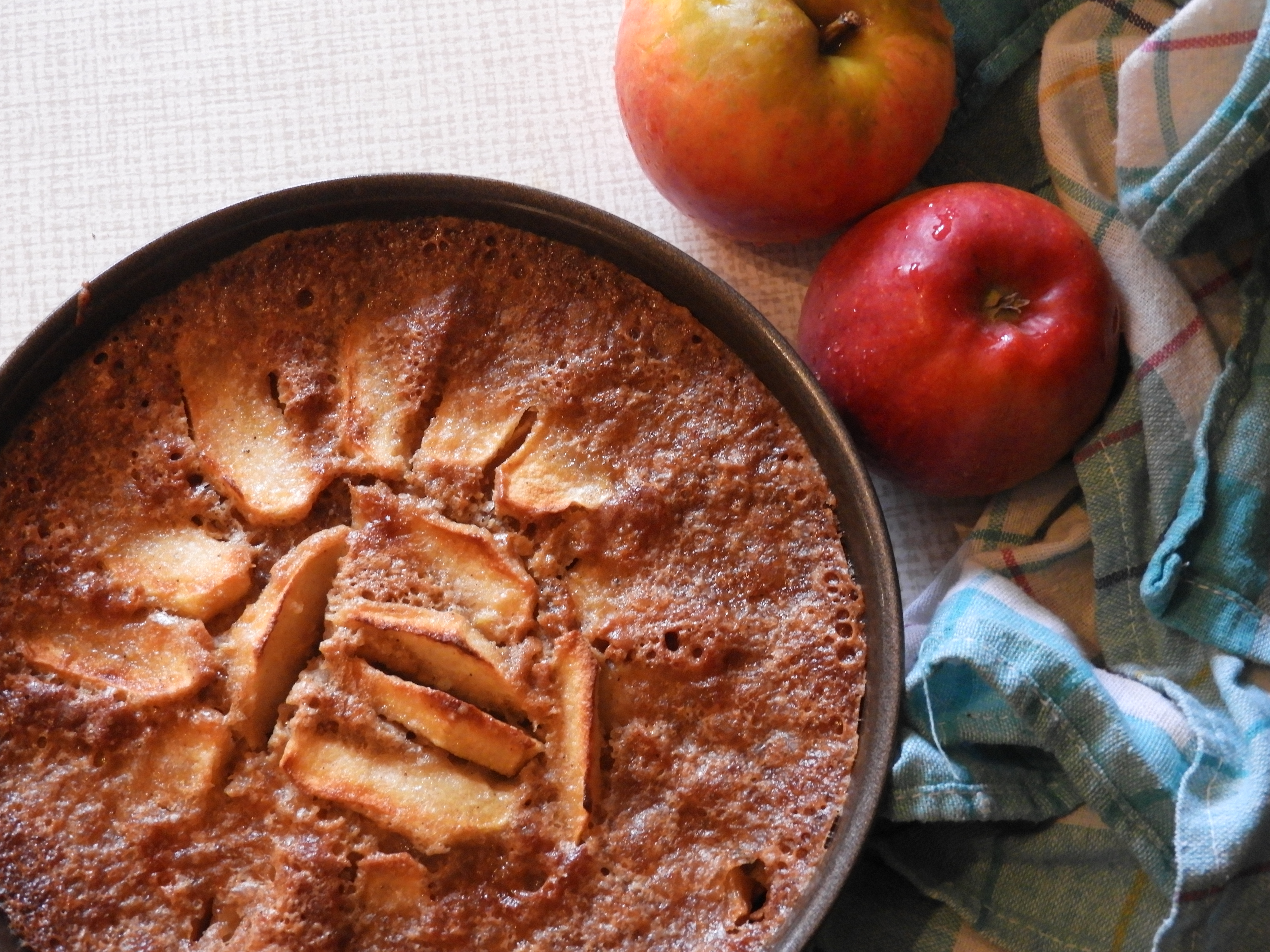 Gâteau normand aux pommes