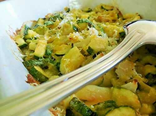 Gratin de courgettes