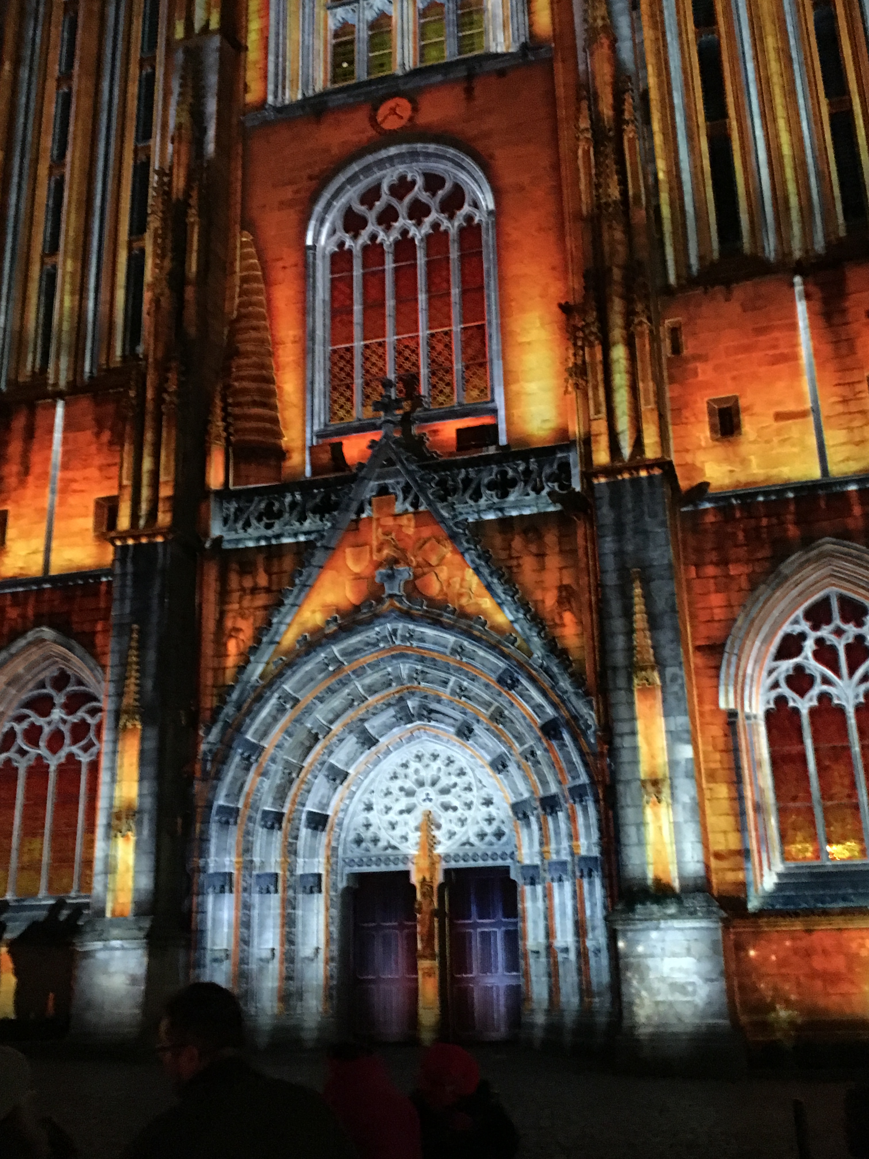 La cathédrale St Corentin de Quimper sublimée (édition 12/2018)