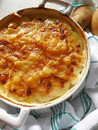 Lasagnes de pommes de terre au jambon