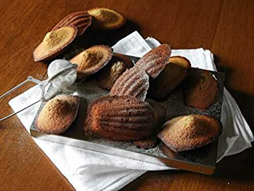 Madeleines aux saveurs d’orange