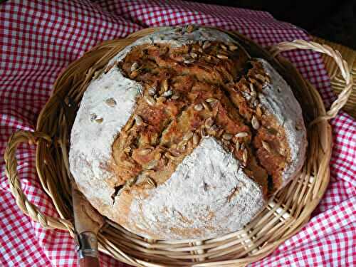 Pain bio aux farines de meule (au levain Kayser)