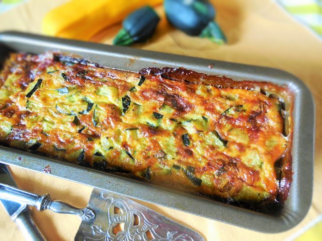 Pain de courgettes au chèvre