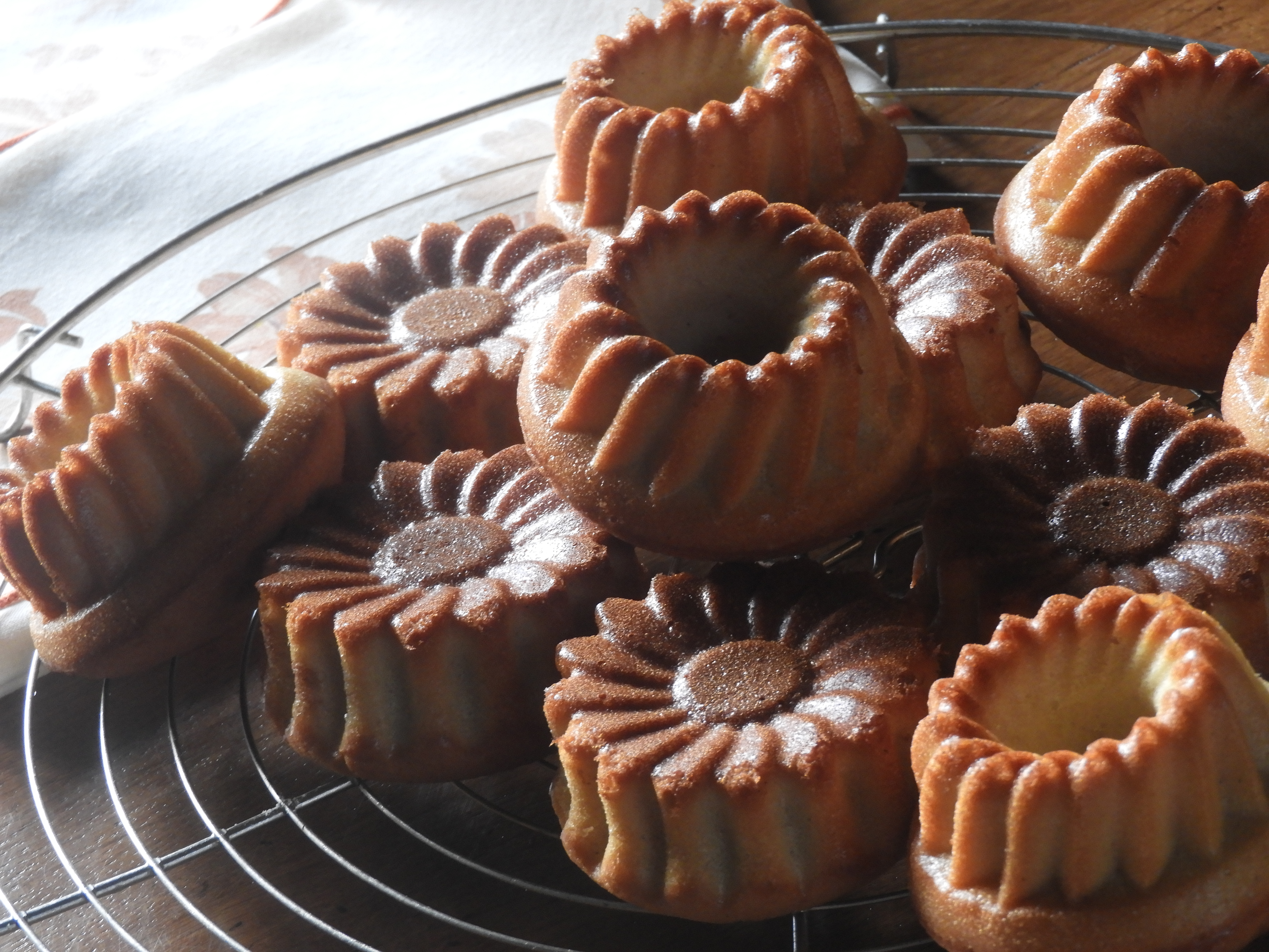 Petits gâteaux vanillés