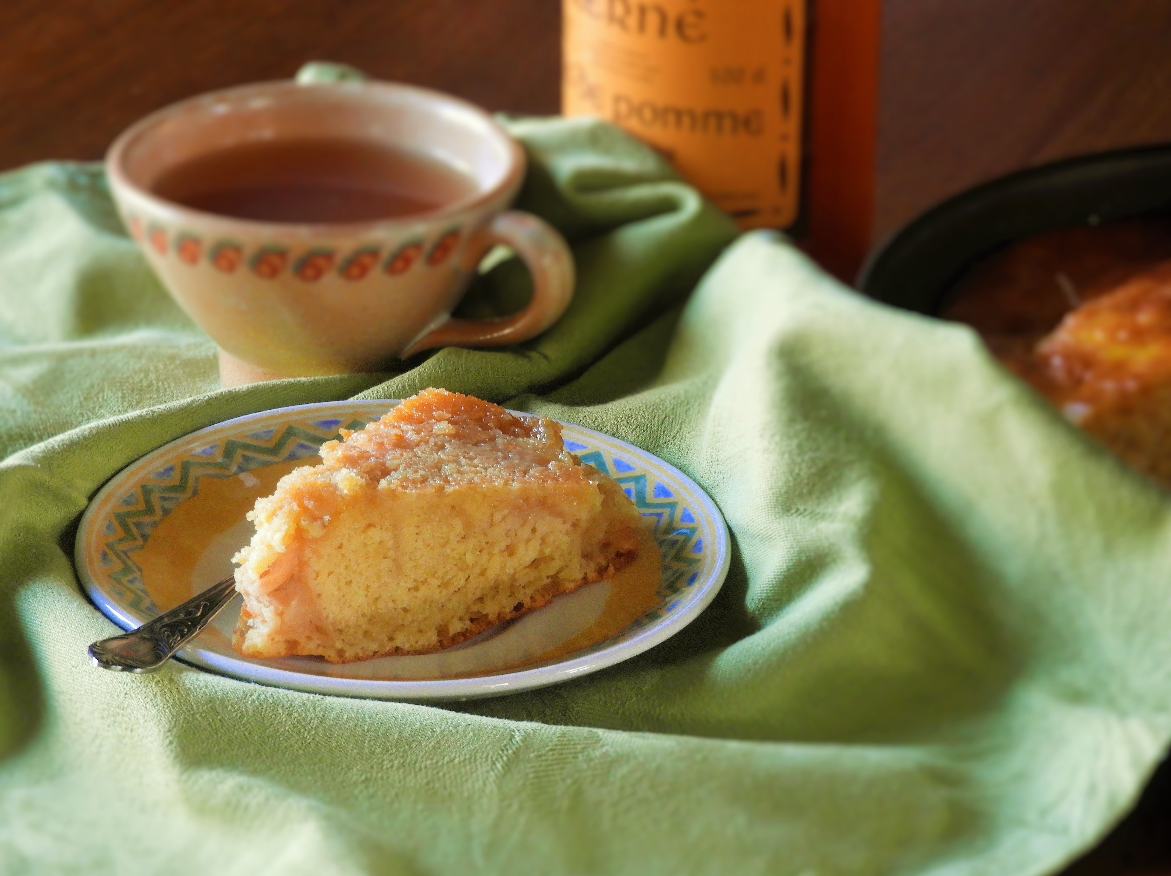 Quatre-Quarts breton aux pommes caramélisées