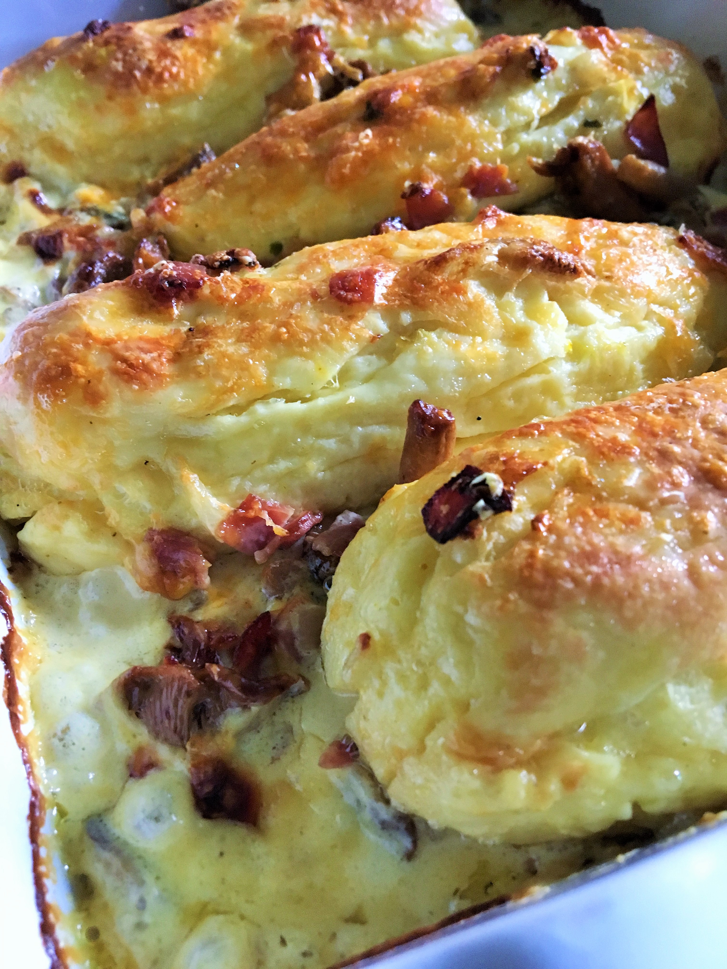 Quenelles à la poêlée forestière de champignons