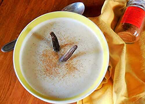 Soupe de chou-fleur vanillée