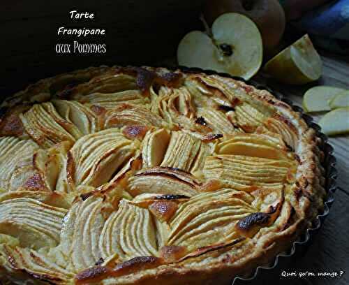 Tarte frangipane aux pommes