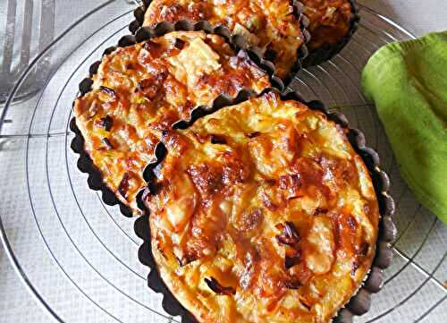 Tartelettes aux poireaux et Mughetto