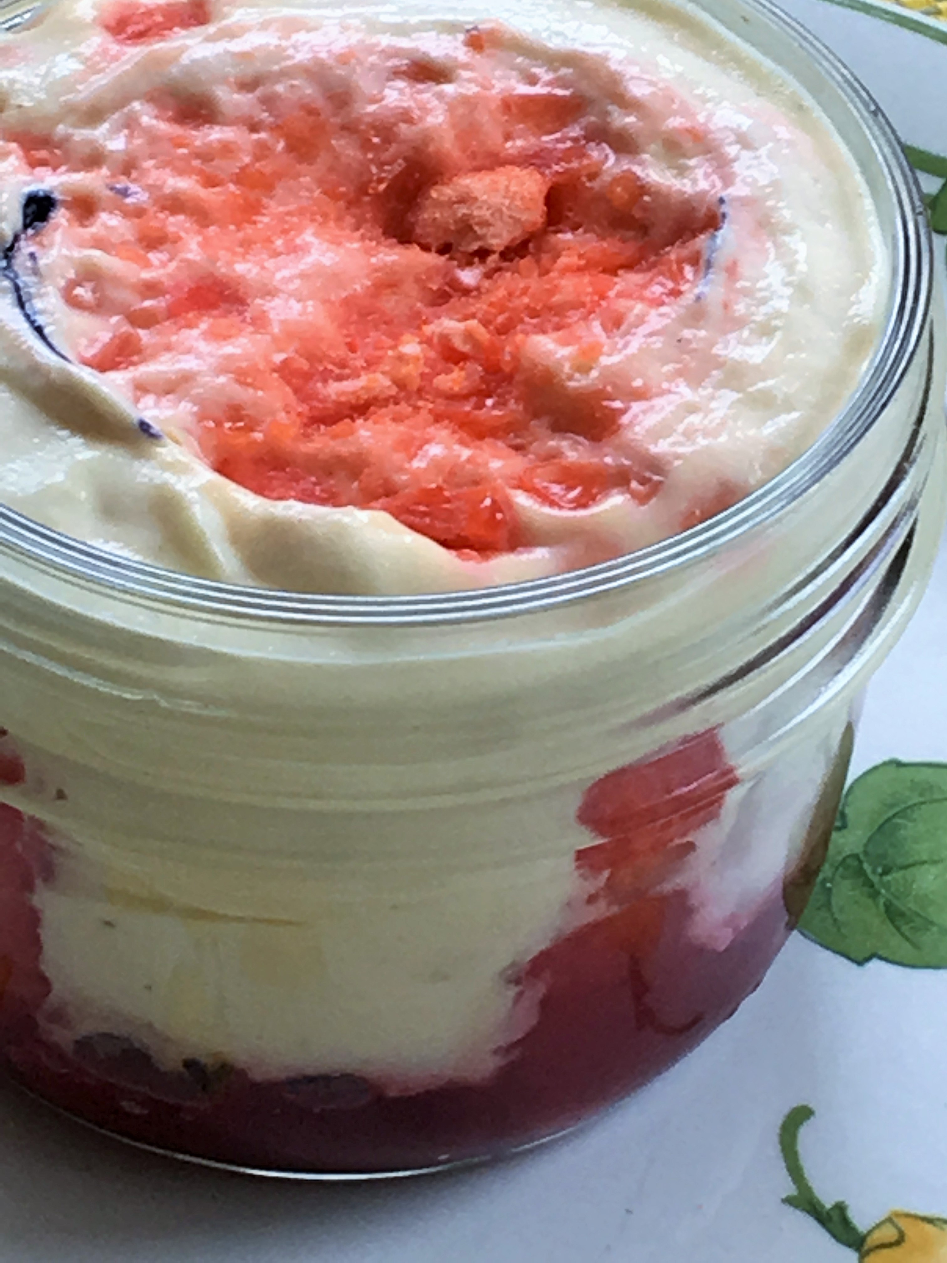 Tiramisù aux fraises