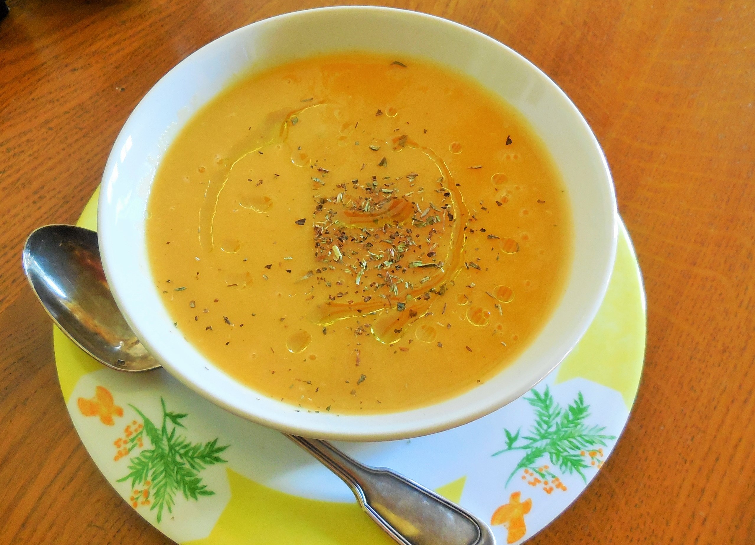 Velouté de carottes et navets