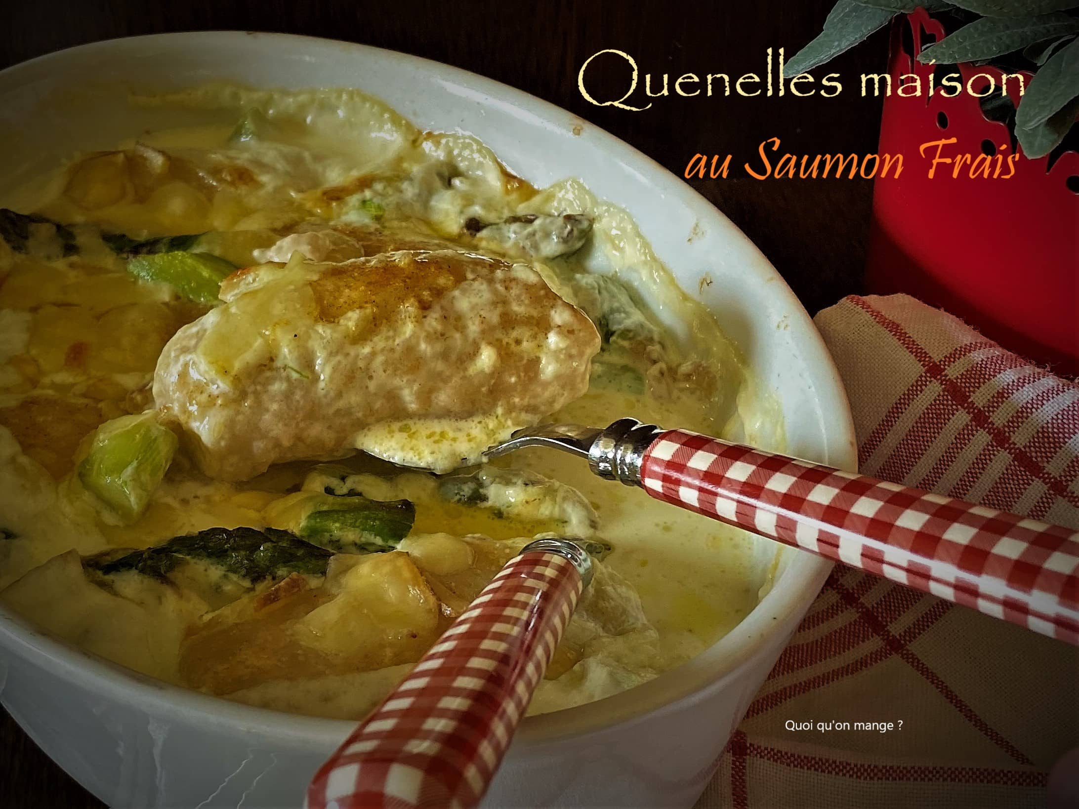 Quenelles maison faciles au saumon frais