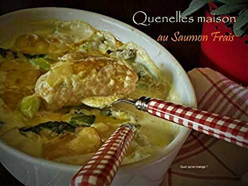 Quenelles maison faciles au saumon frais