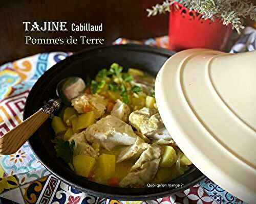 Tajine de cabillaud aux pommes de terre