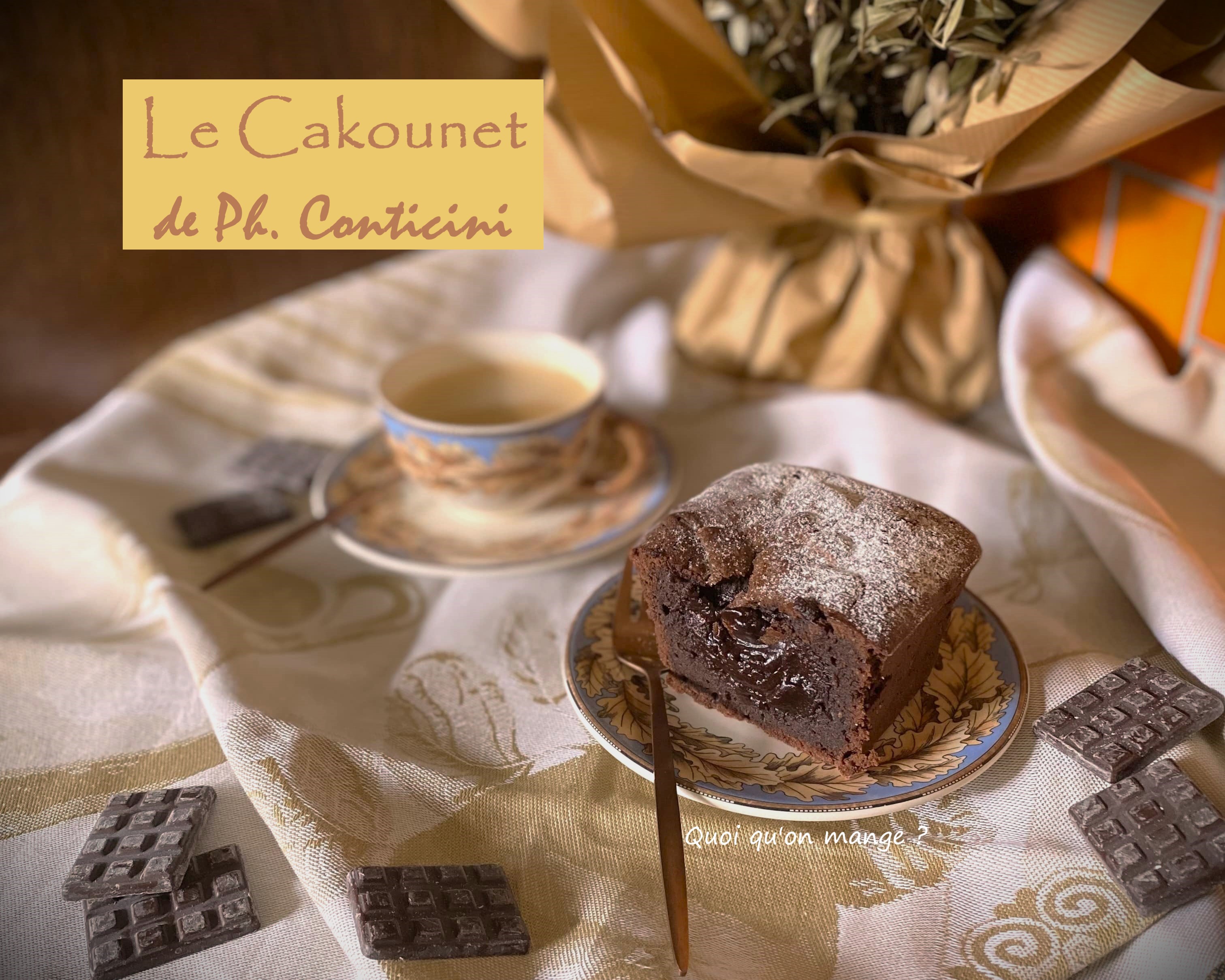 Le Cakounet de Philippe Conticini