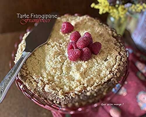 Tarte frangipane – Framboises fraîches