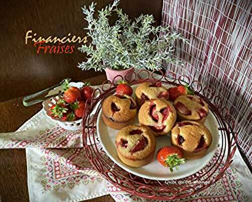 Financiers aux fraises fraîches : un délice sucré à partager