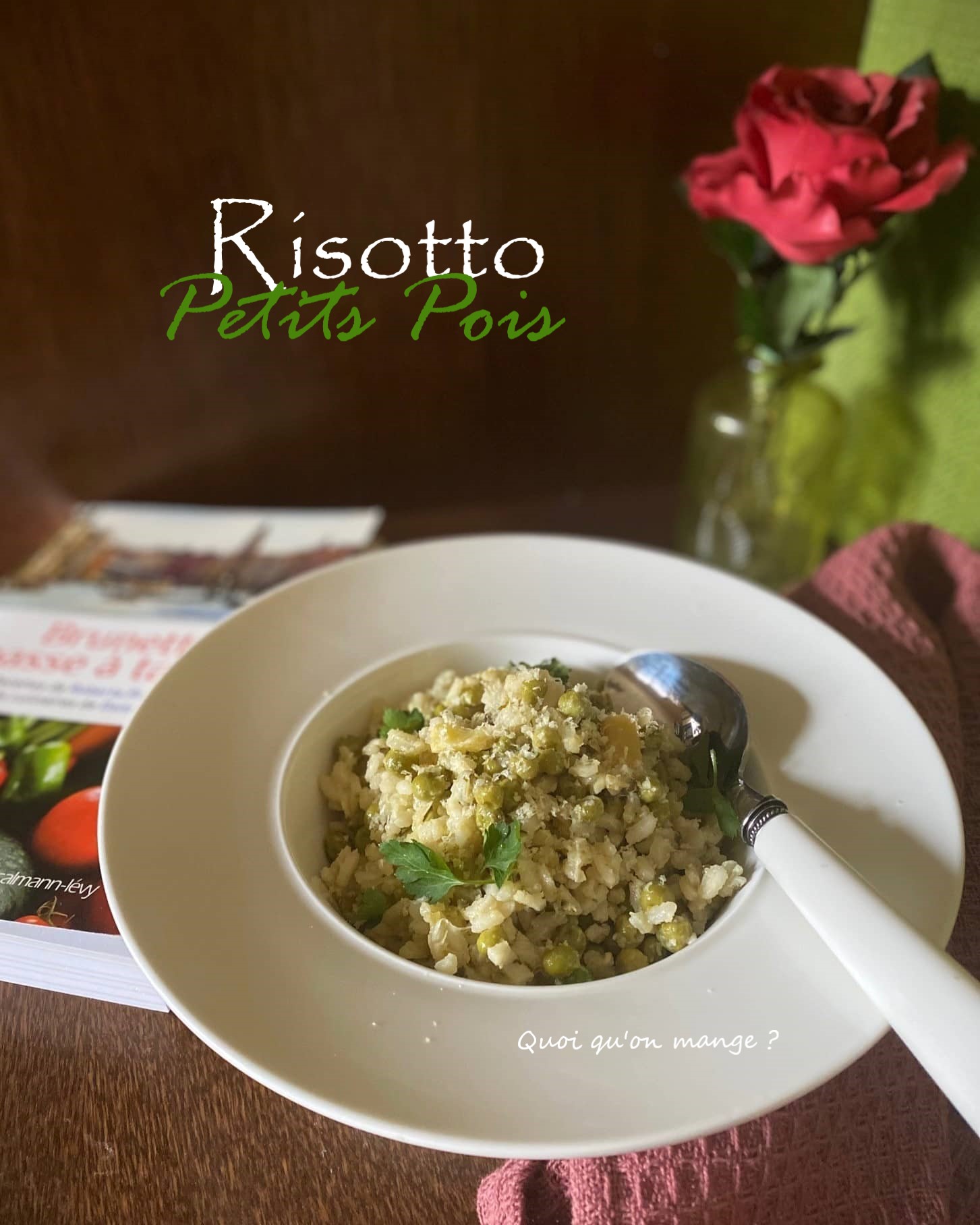Comme à Venise un risi e bisi – ce risotto aux petits pois