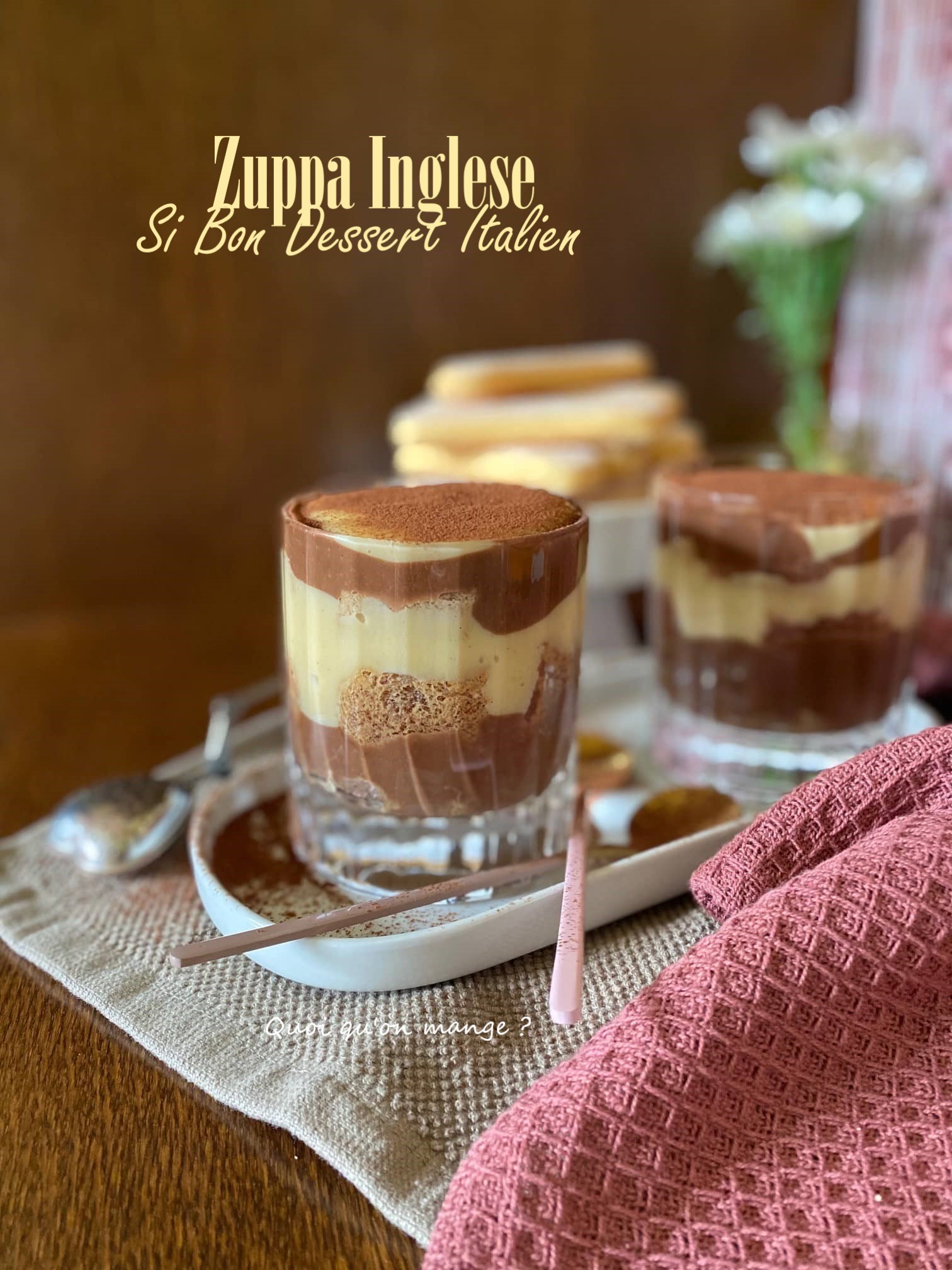 La Zuppa Inglese – un dessert italien à découvrir