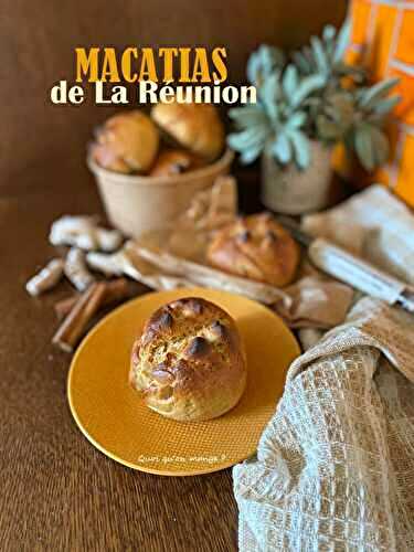 Macatias aux parfums de la Réunion – Cannelle Gingembre et Vanille