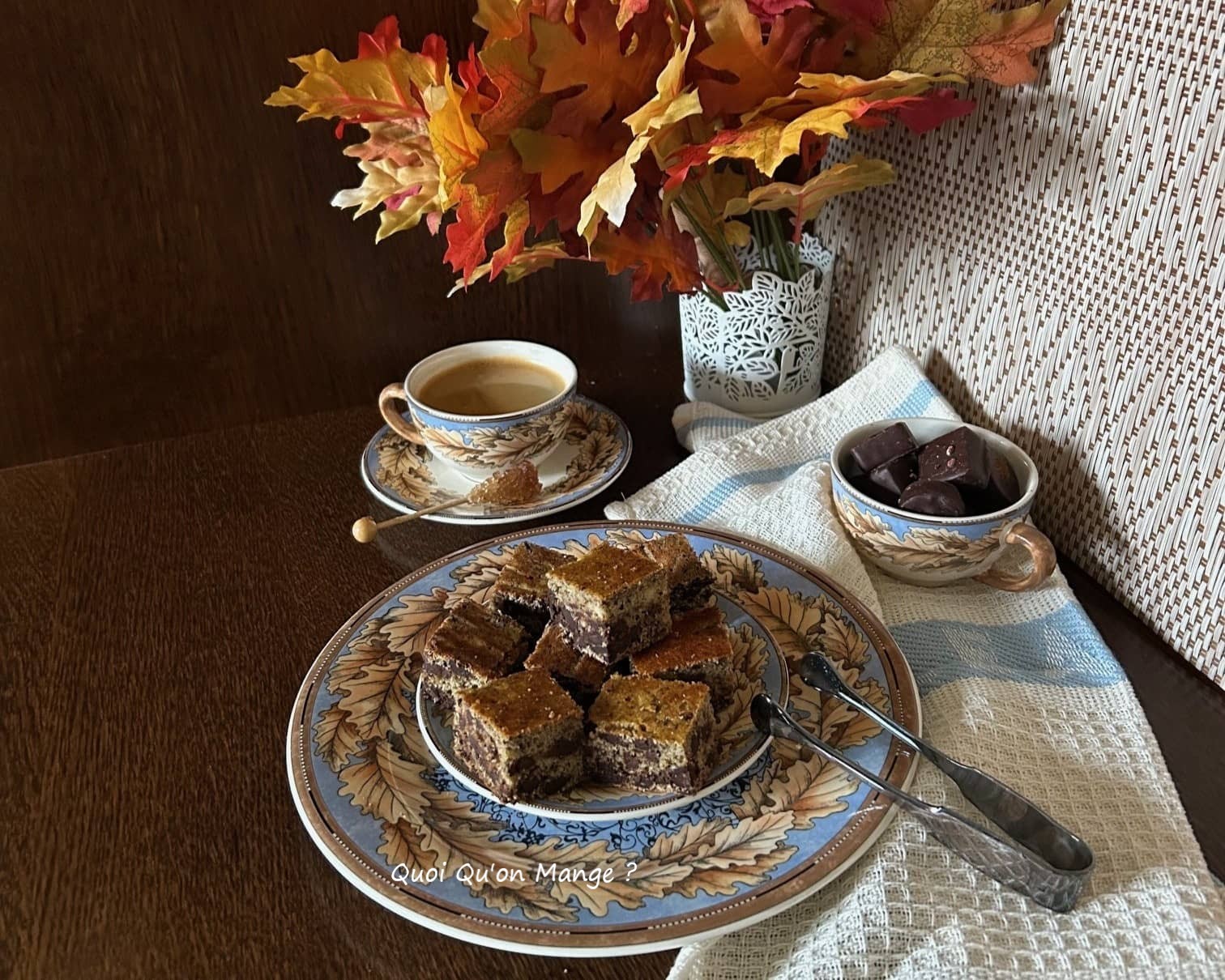 [Sans gluten sans lactose !] Carrés à la Compote de Pommes, au Chocolat et au Sarrasin