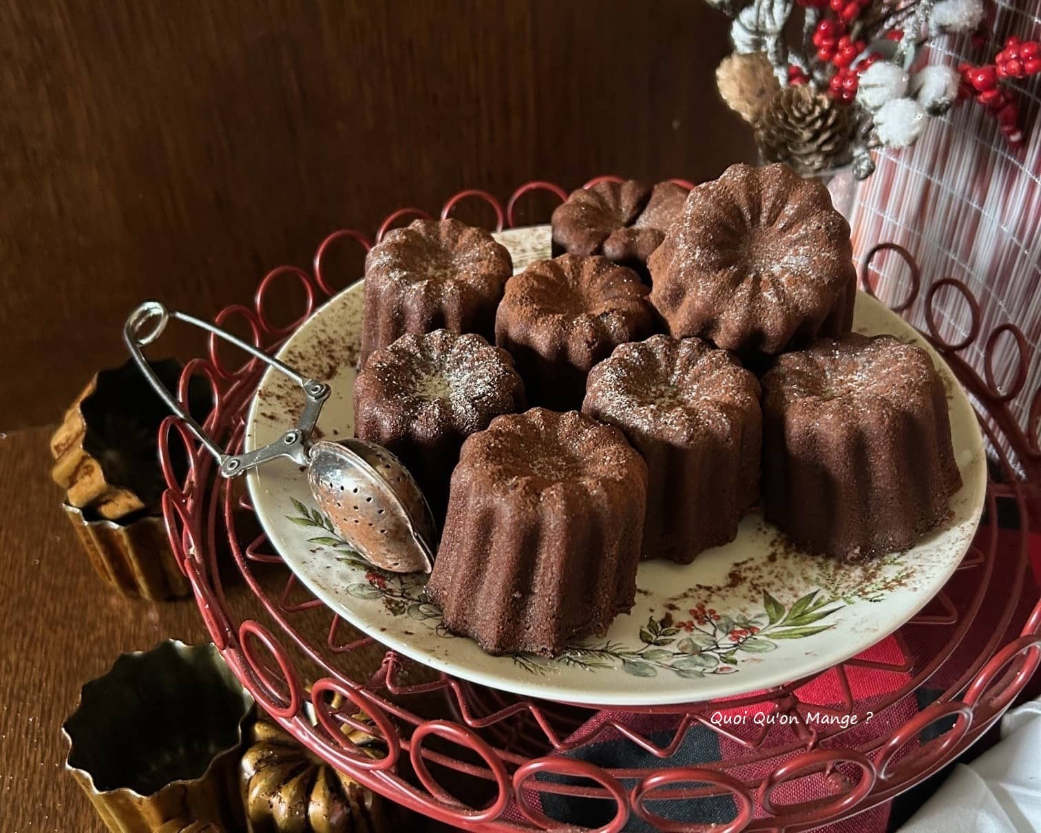 Cannelés Chocolat au bon goût du Cognac