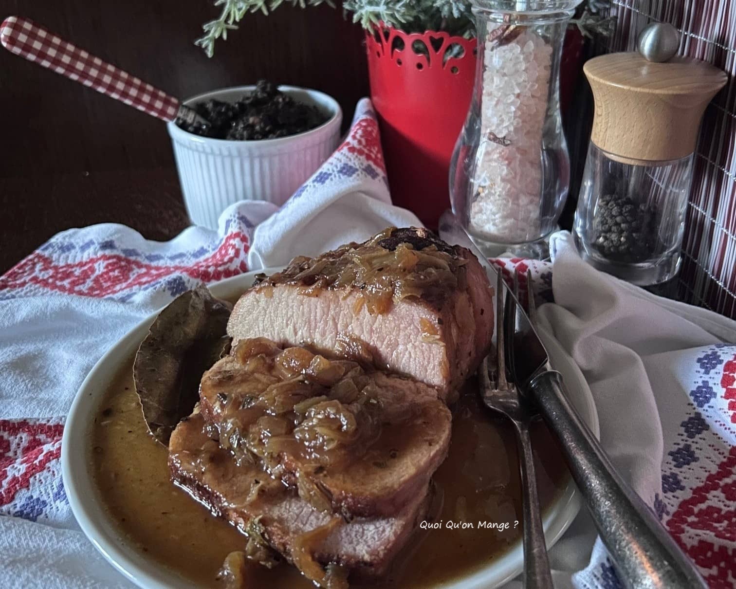 Rôti de Porc au four cuit en cocotte – simplissime une recette parfaite !