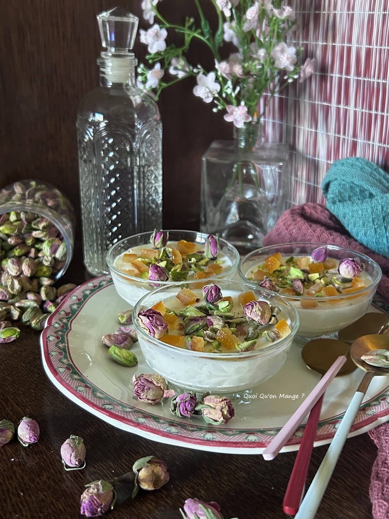 Panna Cotta  au bon goût de Fleur d’Oranger
[à déguster de toute urgence]
