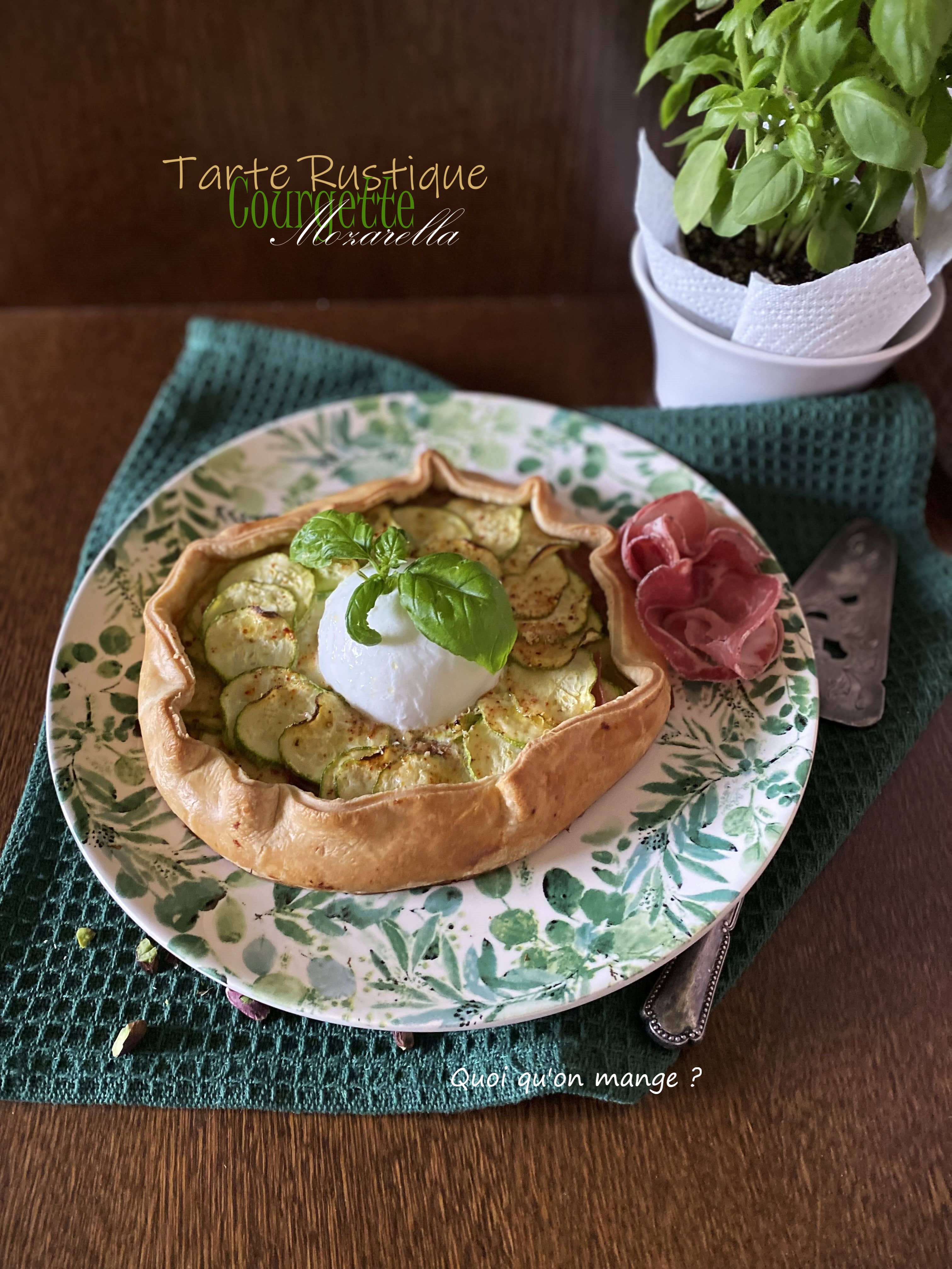 3 versions de Tartes aux Courgettes pour un repas d’été