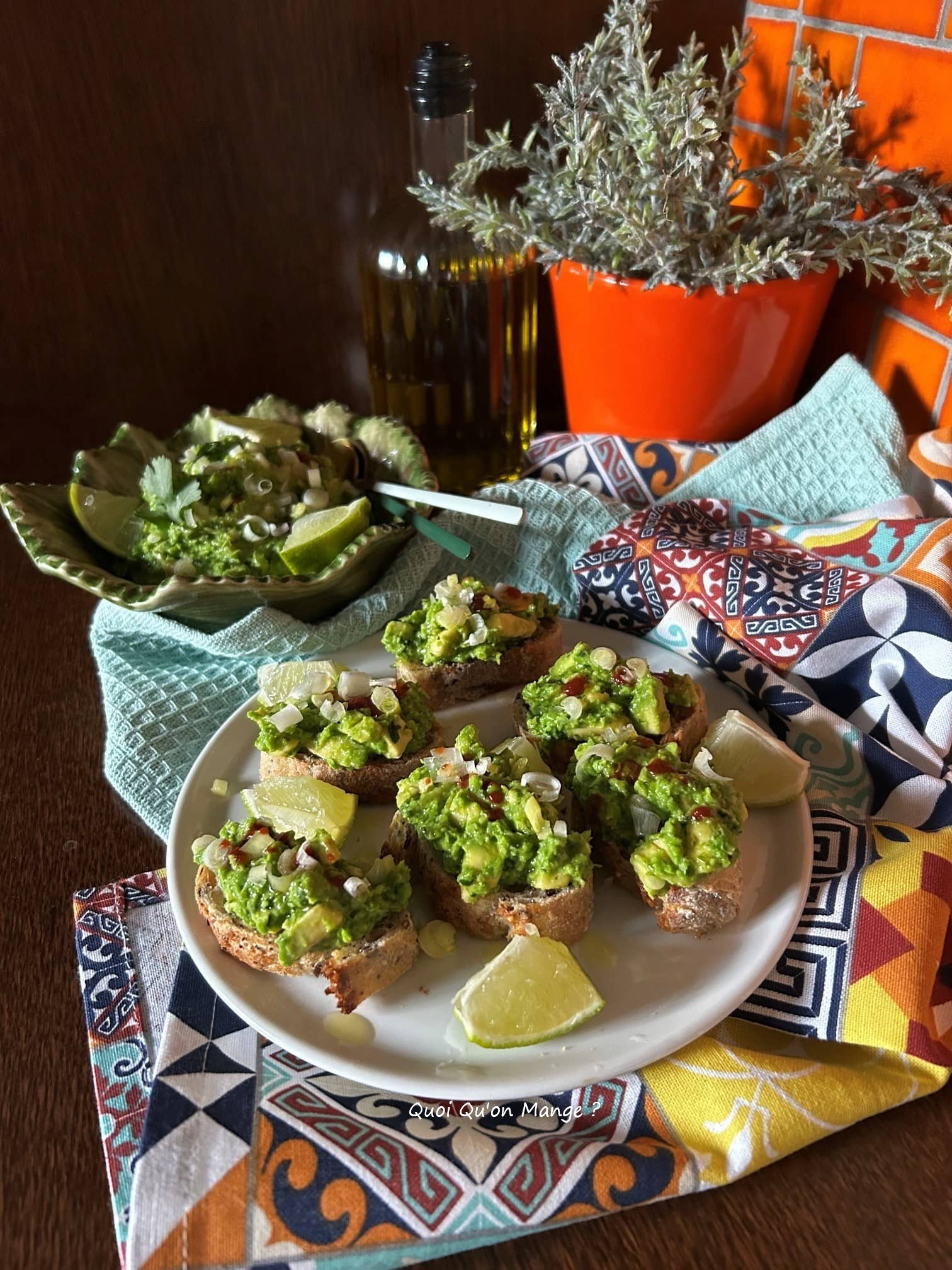 Avocado Toast aux Petits Pois et aux Herbes | recette de Sami Tamini