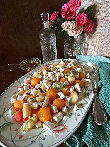 Salade Fraîcheur | Vinaigrette à la Fleur d’Oranger – recette de Yotam Ottolenghi