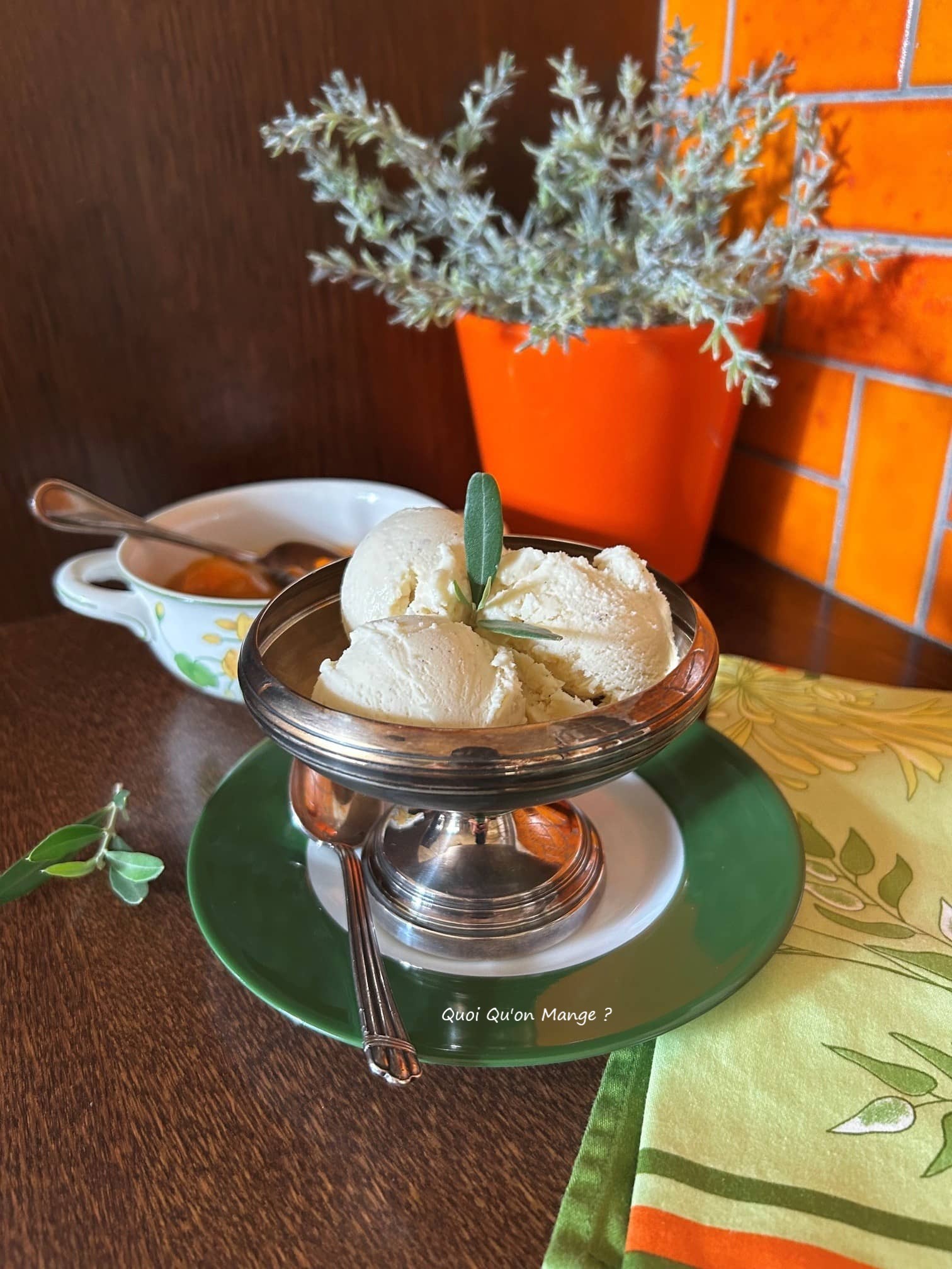 Glace Huile d’Olive | Recette de Ch. Felder